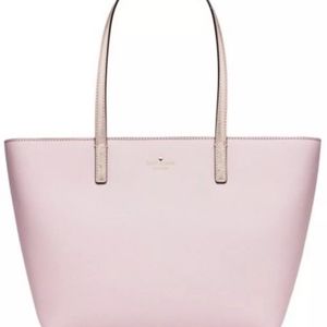 Used Kate Spade Harmoney Bon Bon Tote Pink/Gold